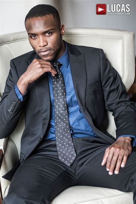 Suited Men: Bi in an office .